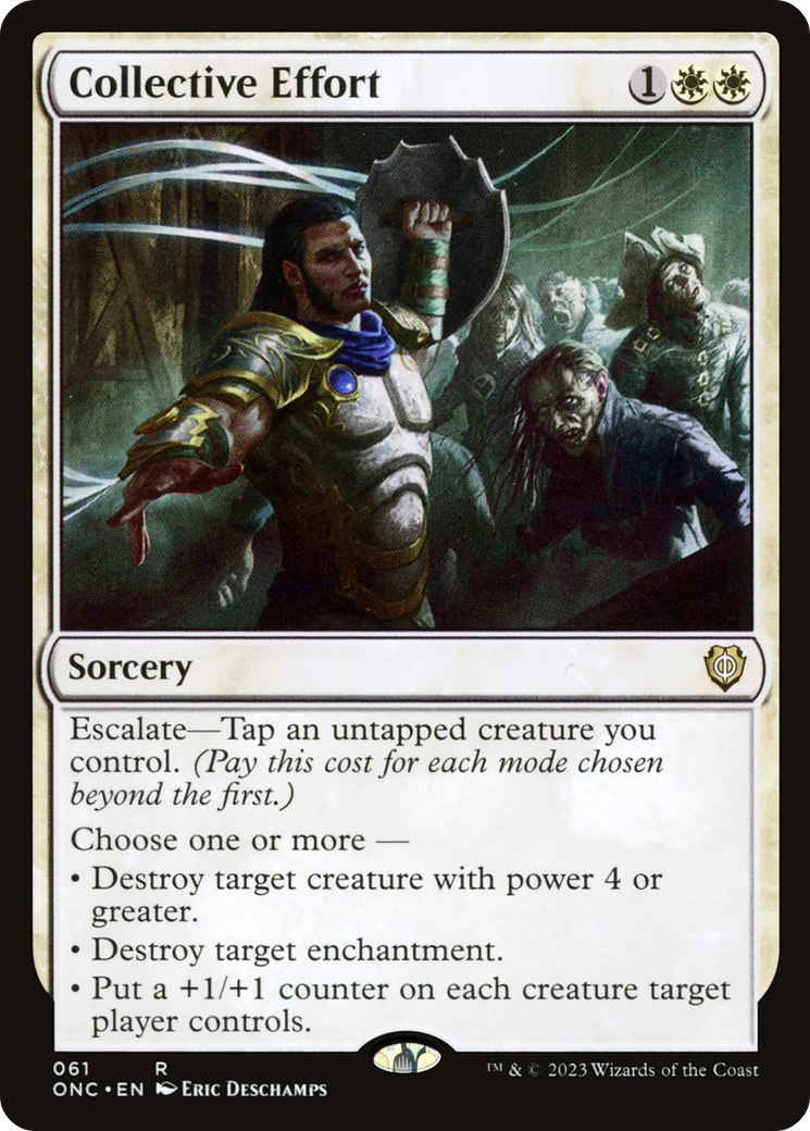 Collective Effort [Phyrexia: All Will Be One Commander] | GnG Games