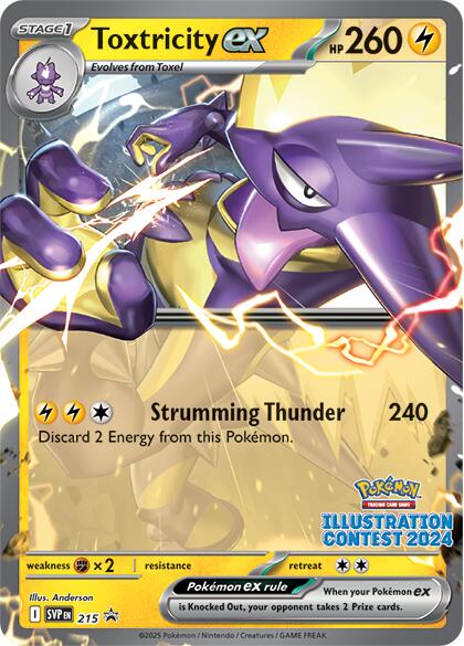 Toxtricity ex (215) [Scarlet & Violet: Black Star Promos] | GnG Games