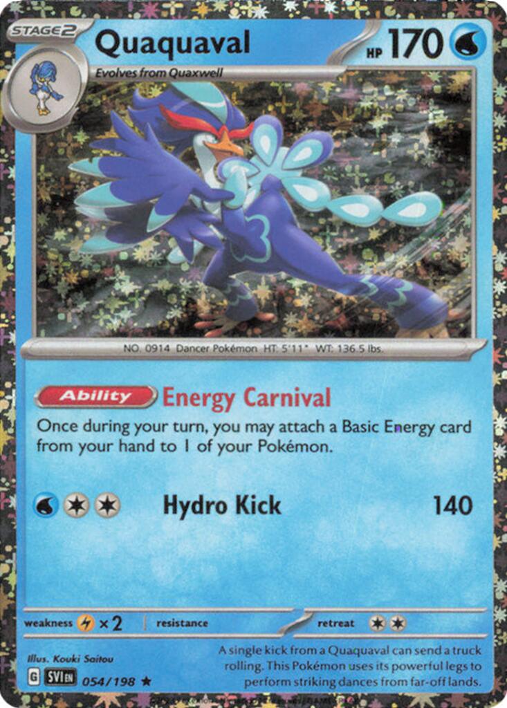 Quaquaval (054/198) (Sparkle Holo) [Miscellaneous Cards] | GnG Games