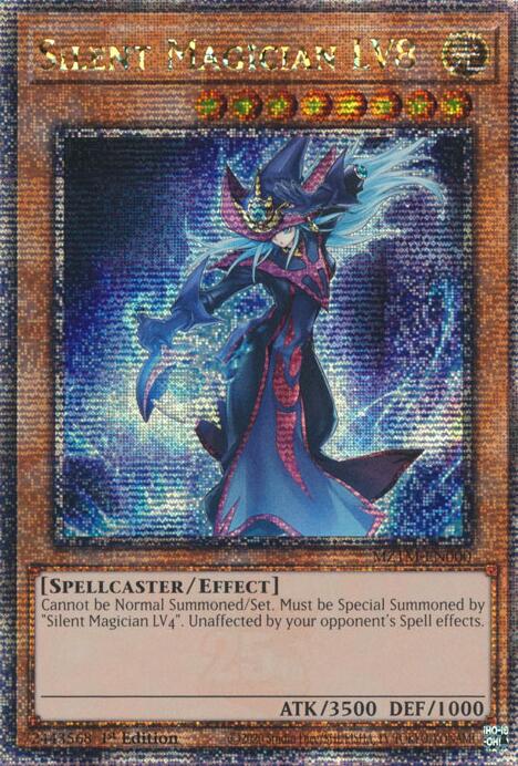 Silent Magician LV8 [MZTM-EN000] Quarter Century Secret Rare | GnG Games