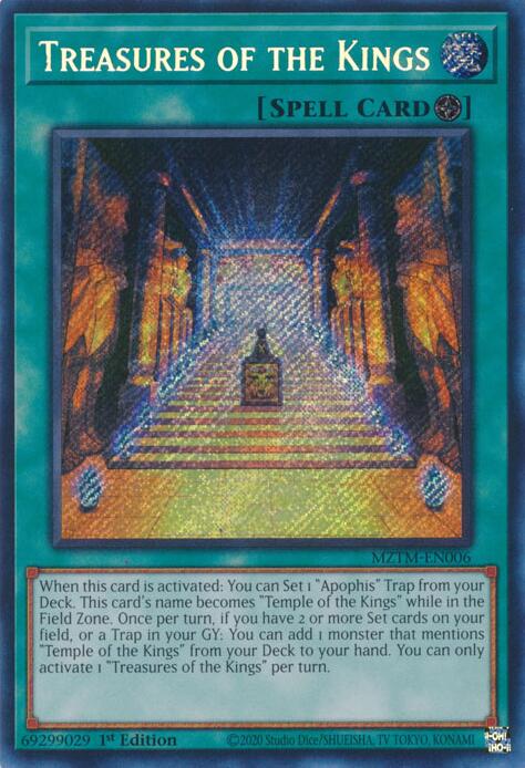 Treasures of the Kings [MZTM-EN006] Secret Rare | GnG Games