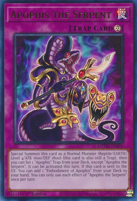 Apophis the Serpent [MZTM-EN010] Ultra Rare | GnG Games