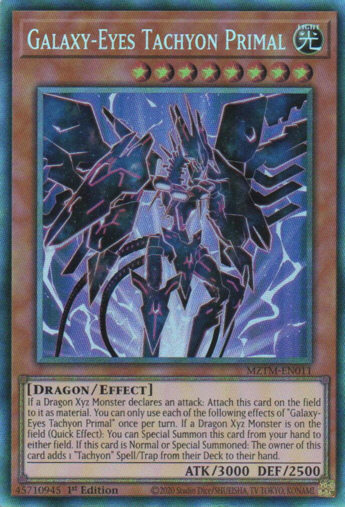 Galaxy-Eyes Tachyon Primal (Collector's Rare) [MZTM-EN011] Collector's Rare | GnG Games