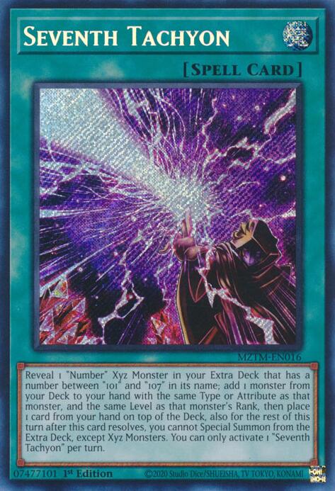Seventh Tachyon [MZTM-EN016] Secret Rare | GnG Games