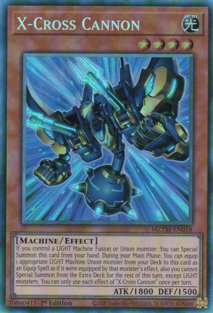 X-Cross Cannon (Collector's Rare) [MZTM-EN018] Collector's Rare | GnG Games