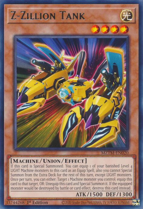 Z-Zillion Tank [MZTM-EN020] Rare | GnG Games