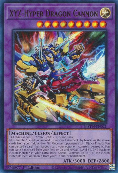 XYZ-Hyper Dragon Cannon [MZTM-EN021] Ultra Rare | GnG Games