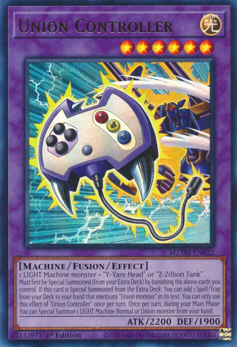 Union Controller [MZTM-EN022] Ultra Rare | GnG Games