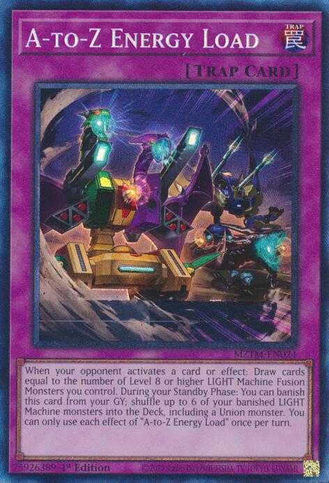 A-to-Z Energy Load (Collector's Rare) [MZTM-EN024] Collector's Rare | GnG Games