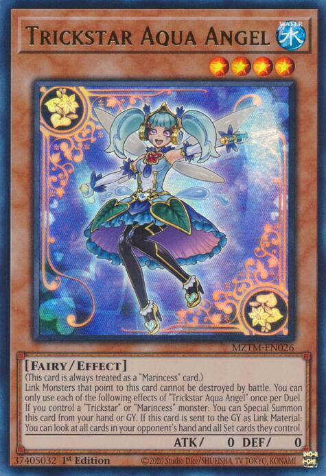 Trickstar Aqua Angel [MZTM-EN026] Ultra Rare | GnG Games