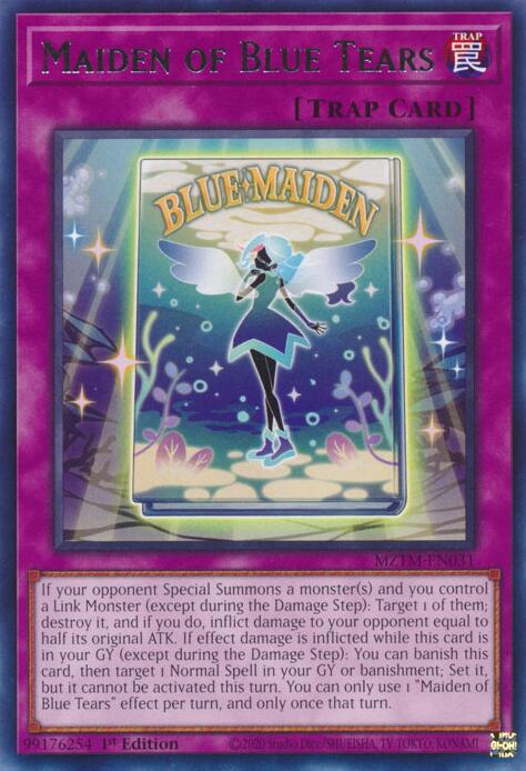 Maiden of Blue Tears [MZTM-EN031] Rare | GnG Games