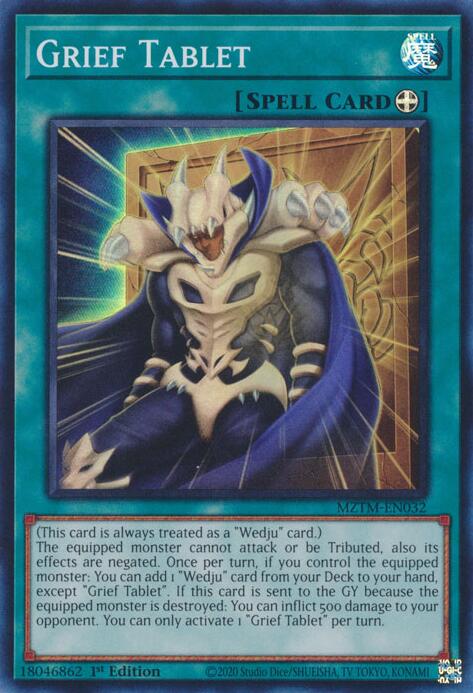 Grief Tablet [MZTM-EN032] Super Rare | GnG Games
