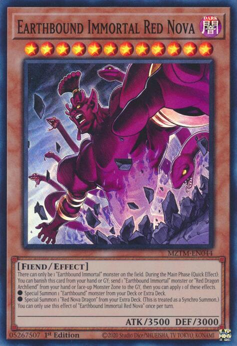 Earthbound Immortal Red Nova [MZTM-EN044] Super Rare | GnG Games
