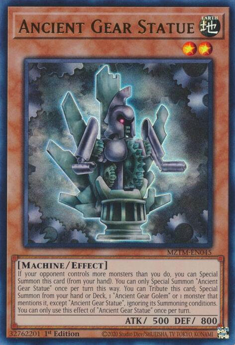Ancient Gear Statue [MZTM-EN045] Ultra Rare | GnG Games