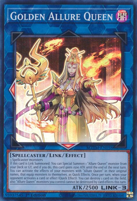 Golden Allure Queen [MZTM-EN058] Super Rare | GnG Games
