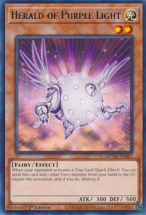 Herald of Purple Light [MZTM-EN061] Rare | GnG Games
