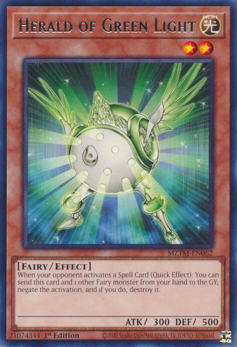 Herald of Green Light [MZTM-EN062] Rare | GnG Games