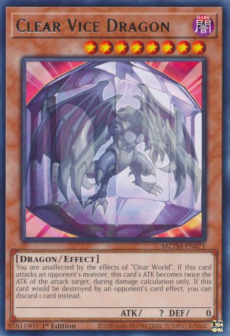 Clear Vice Dragon [MZTM-EN071] Rare | GnG Games