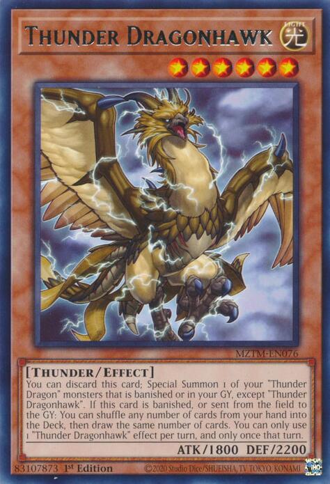 Thunder Dragonhawk [MZTM-EN076] Rare | GnG Games