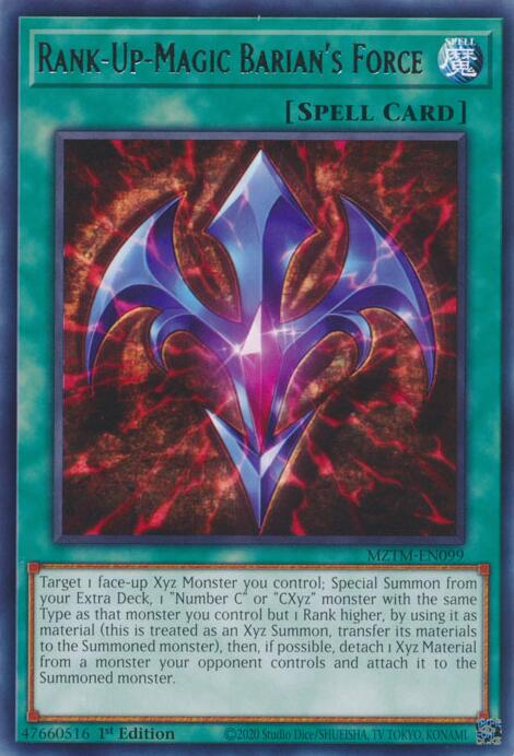 Rank-Up-Magic Barian's Force [MZTM-EN099] Rare | GnG Games