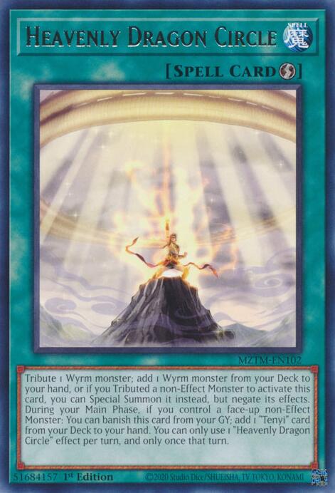 Heavenly Dragon Circle [MZTM-EN102] Rare | GnG Games