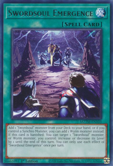 Swordsoul Emergence [MZTM-EN103] Rare | GnG Games
