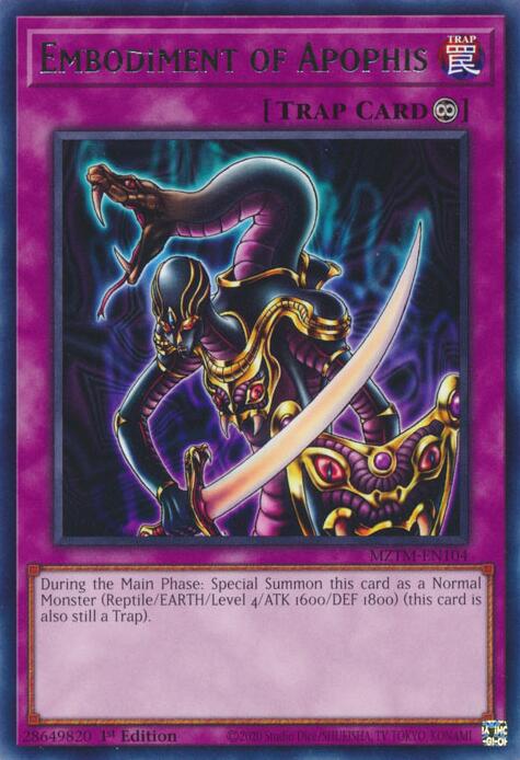 Embodiment of Apophis [MZTM-EN104] Rare | GnG Games
