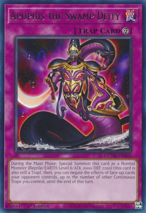 Apophis the Swamp Deity [MZTM-EN110] Rare | GnG Games