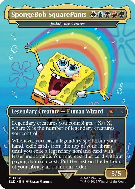 SpongeBob SquarePants - Jodah, the Unifier [Secret Lair Drop Series] | GnG Games