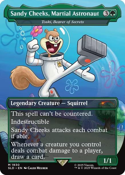 Sandy Cheeks, Martial Astronaut - Toski, Bearer of Secrets [Secret Lair Drop Series] | GnG Games