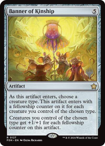 Banner of Kinship (Promo Pack) [Foundations Promos] | GnG Games