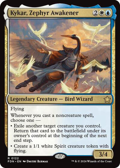 Kykar, Zephyr Awakener (Promo Pack) [Foundations Promos] | GnG Games