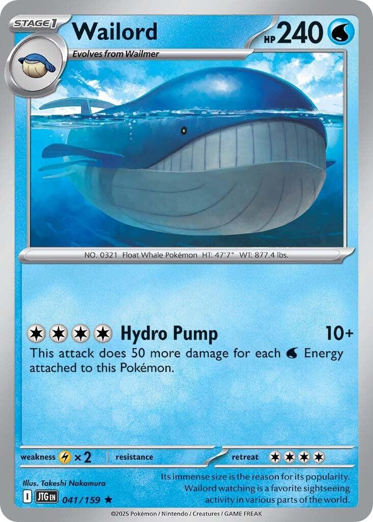 Wailord (041/159) [Scarlet & Violet: Journey Together] | GnG Games