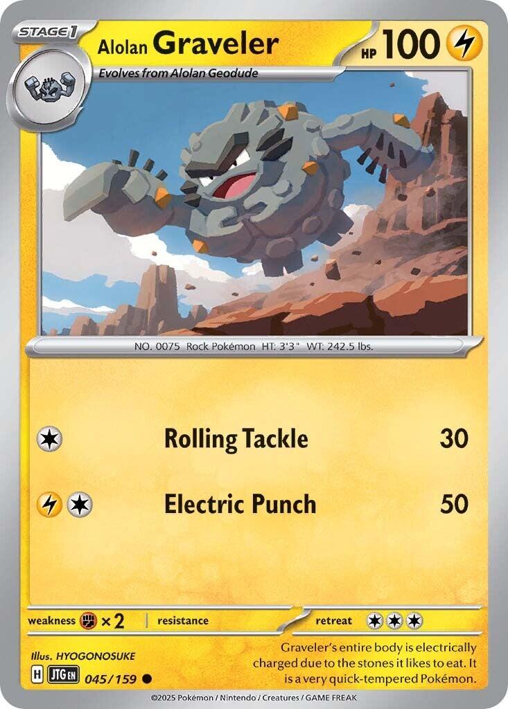 Alolan Graveler (045/159) [Scarlet & Violet: Journey Together] | GnG Games