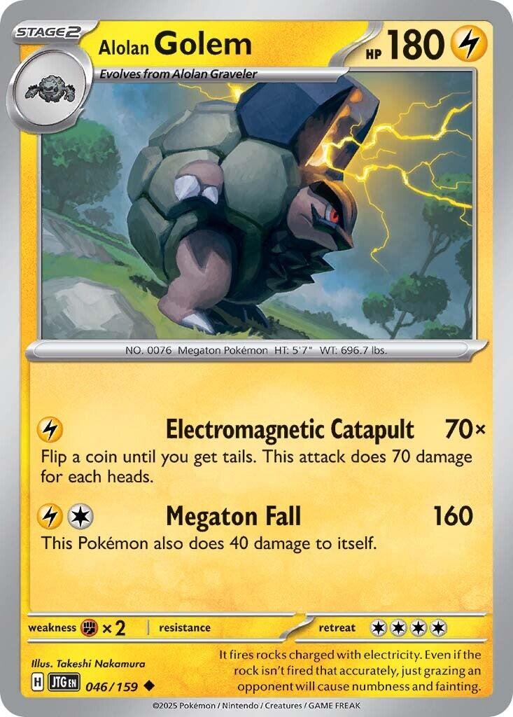 Alolan Golem (046/159) [Scarlet & Violet: Journey Together] | GnG Games