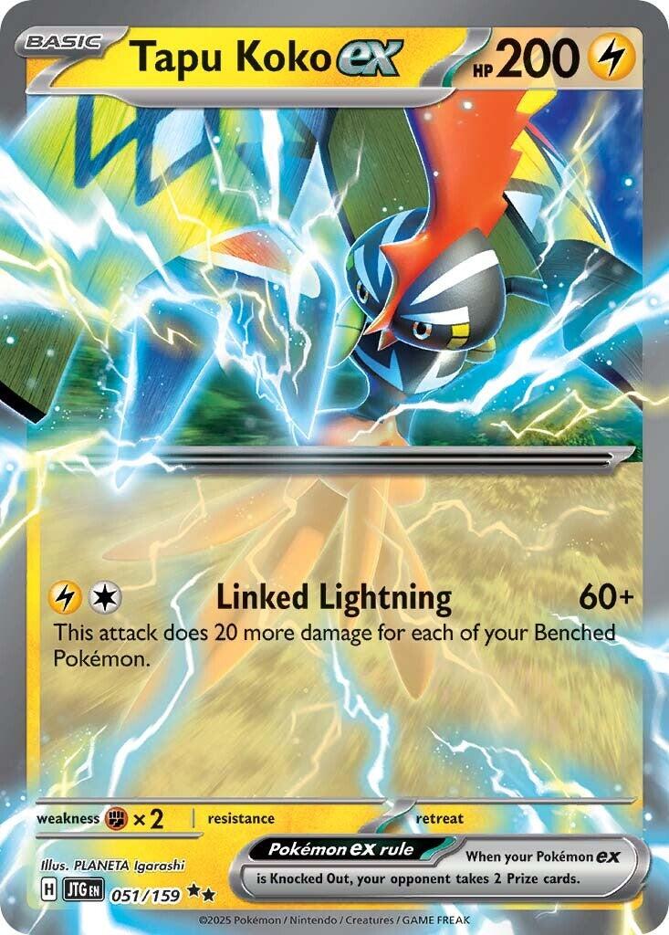 Tapu Koko ex (051/159) [Scarlet & Violet: Journey Together] | GnG Games