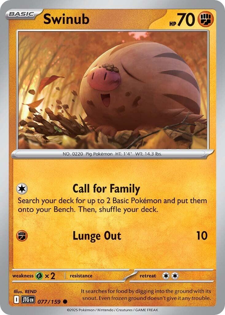 Swinub (077/159) [Scarlet & Violet: Journey Together] | GnG Games