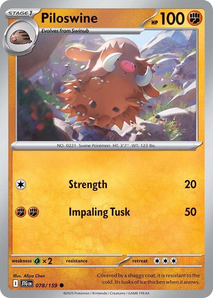 Piloswine (078/159) [Scarlet & Violet: Journey Together] | GnG Games