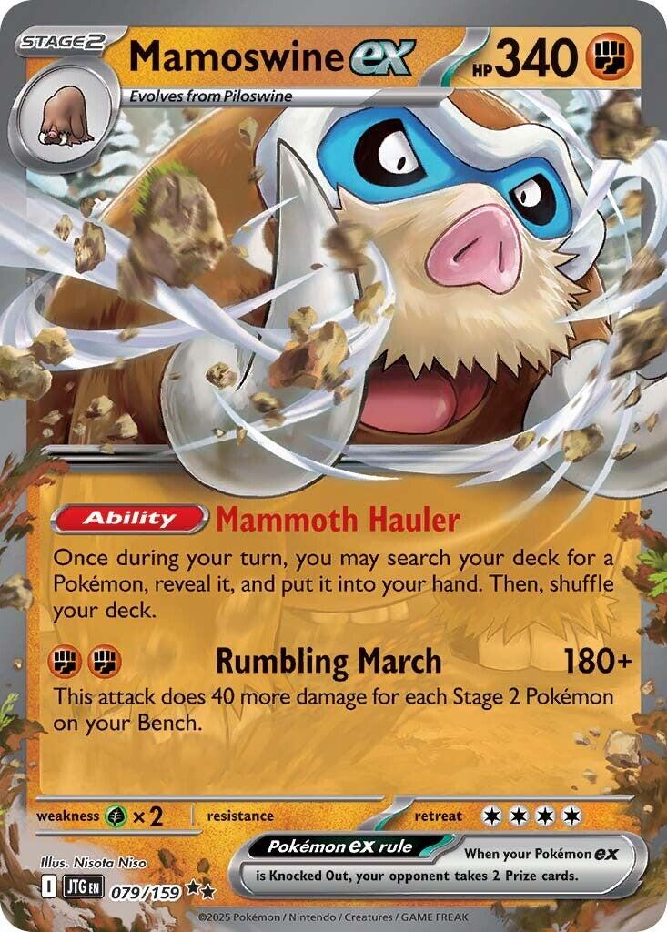 Mamoswine ex (079/159) [Scarlet & Violet: Journey Together] | GnG Games