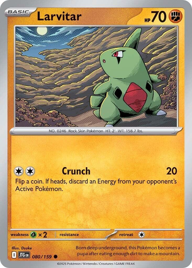 Larvitar (080/159) [Scarlet & Violet: Journey Together] | GnG Games