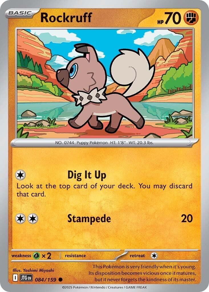 Rockruff (084/159) [Scarlet & Violet: Journey Together] | GnG Games