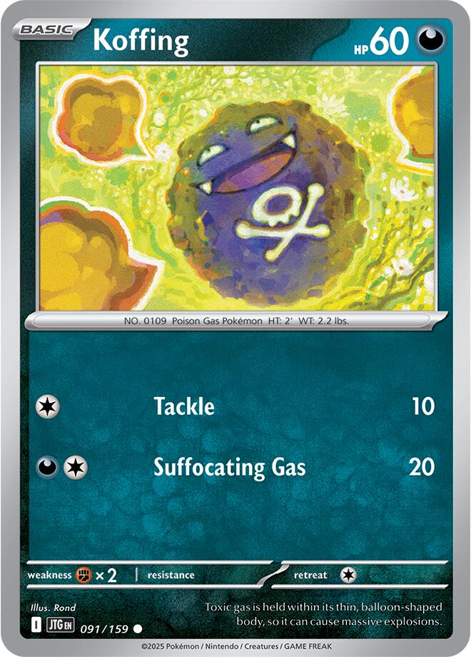 Koffing (091/159) [Scarlet & Violet: Journey Together] | GnG Games