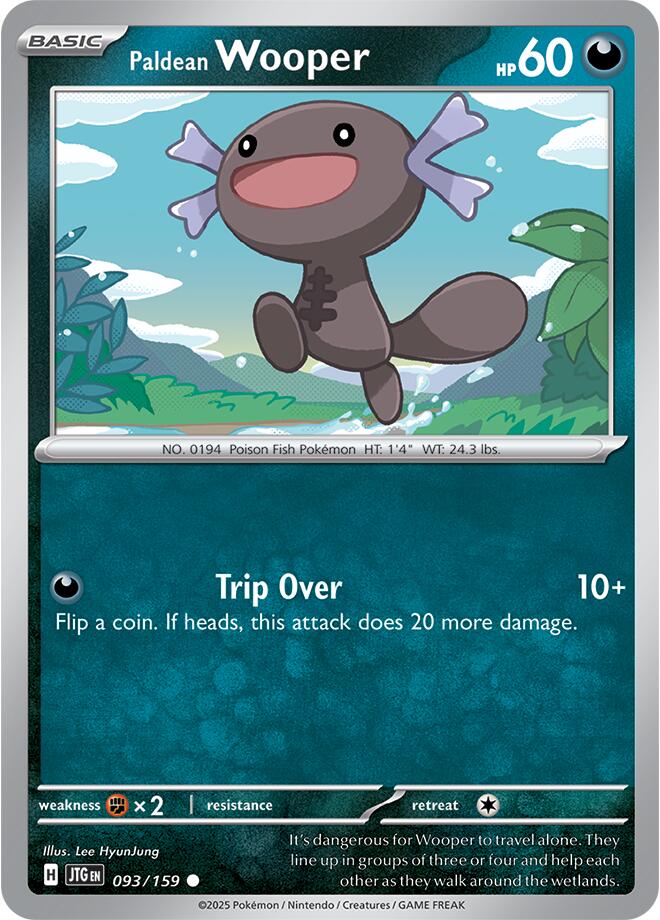 Paldean Wooper (093/159) [Scarlet & Violet: Journey Together] | GnG Games