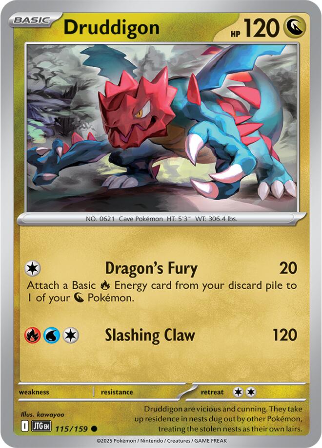 Druddigon (115/159) [Scarlet & Violet: Journey Together] | GnG Games