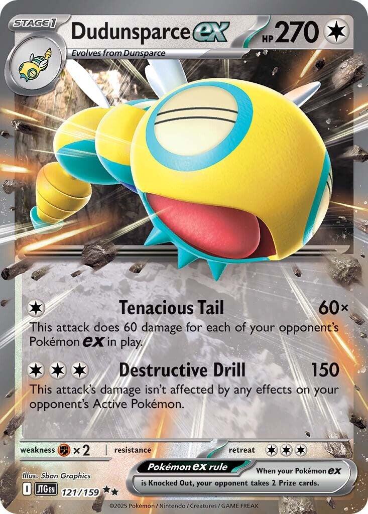 Dudunsparce ex (121/159) [Scarlet & Violet: Journey Together] | GnG Games
