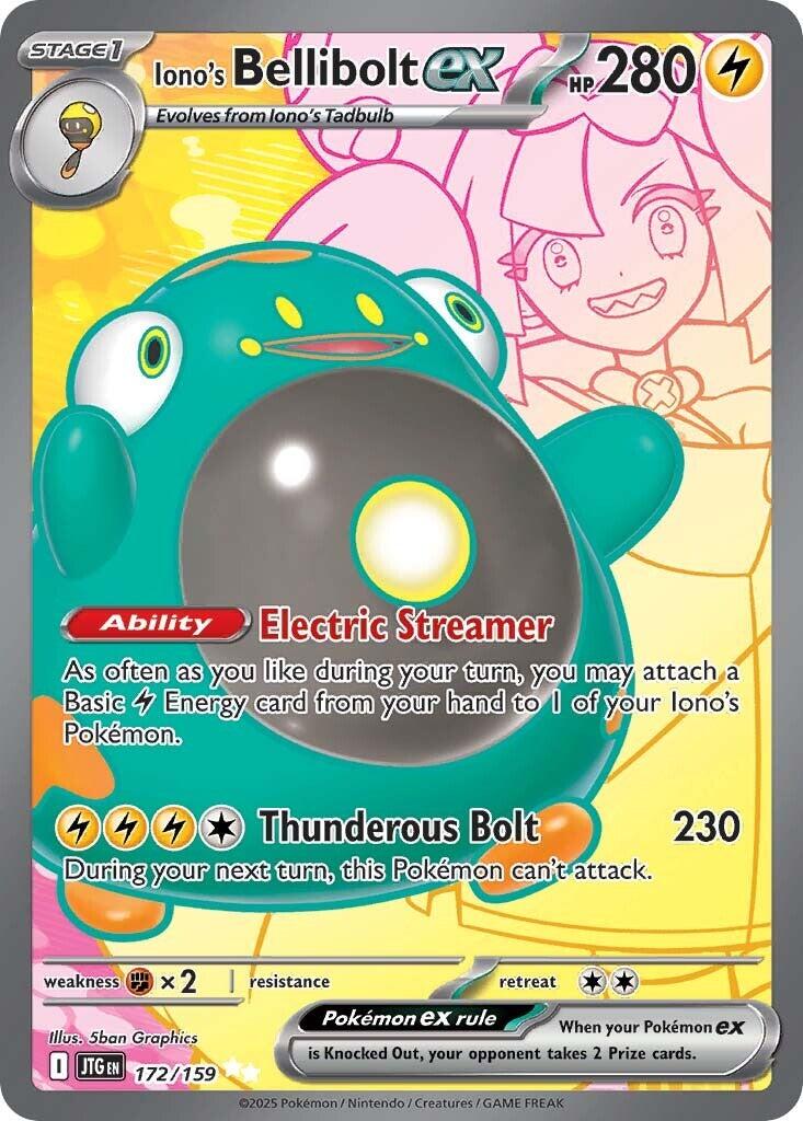 Iono's Bellibolt ex (172/159) [Scarlet & Violet: Journey Together] | GnG Games