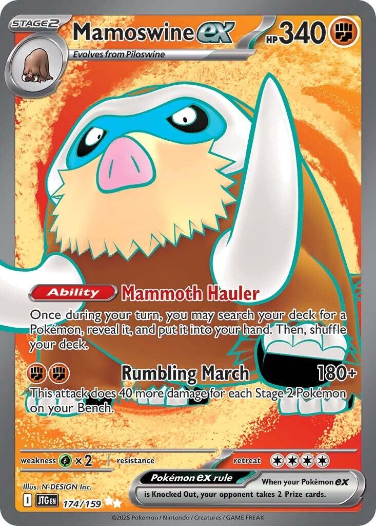 Mamoswine ex (174/159) [Scarlet & Violet: Journey Together] | GnG Games