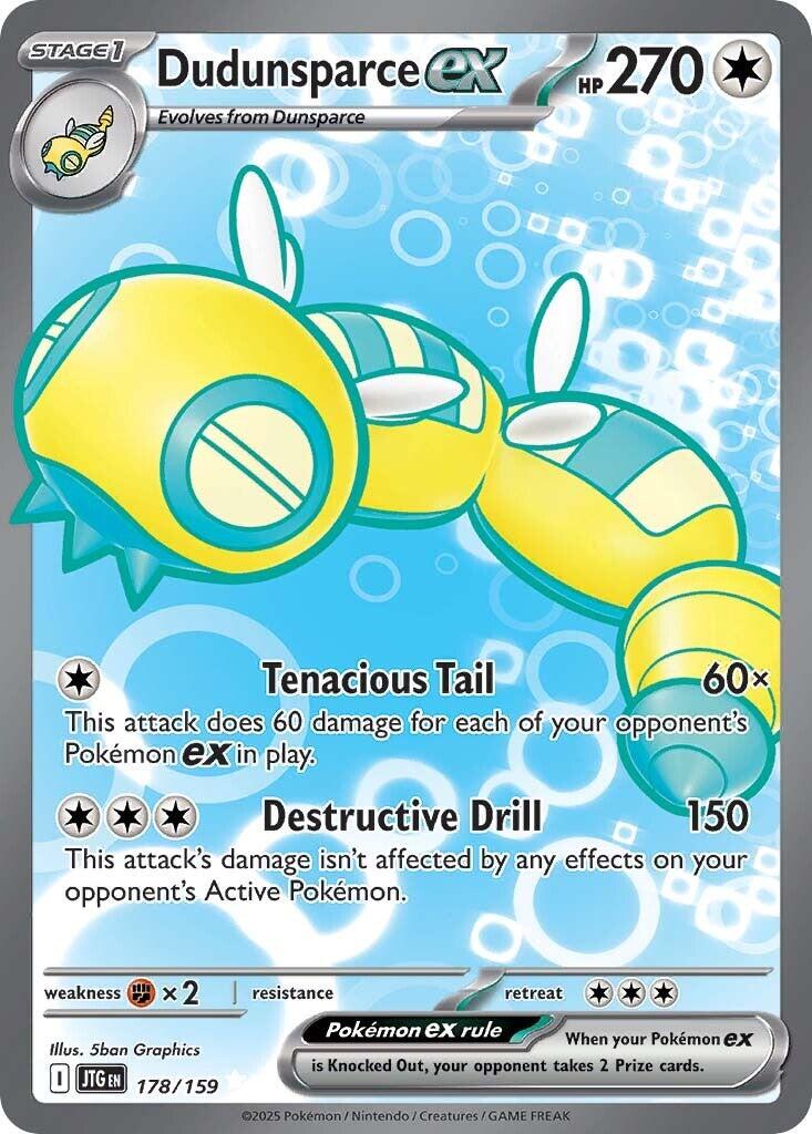 Dudunsparce ex (178/159) [Scarlet & Violet: Journey Together] | GnG Games