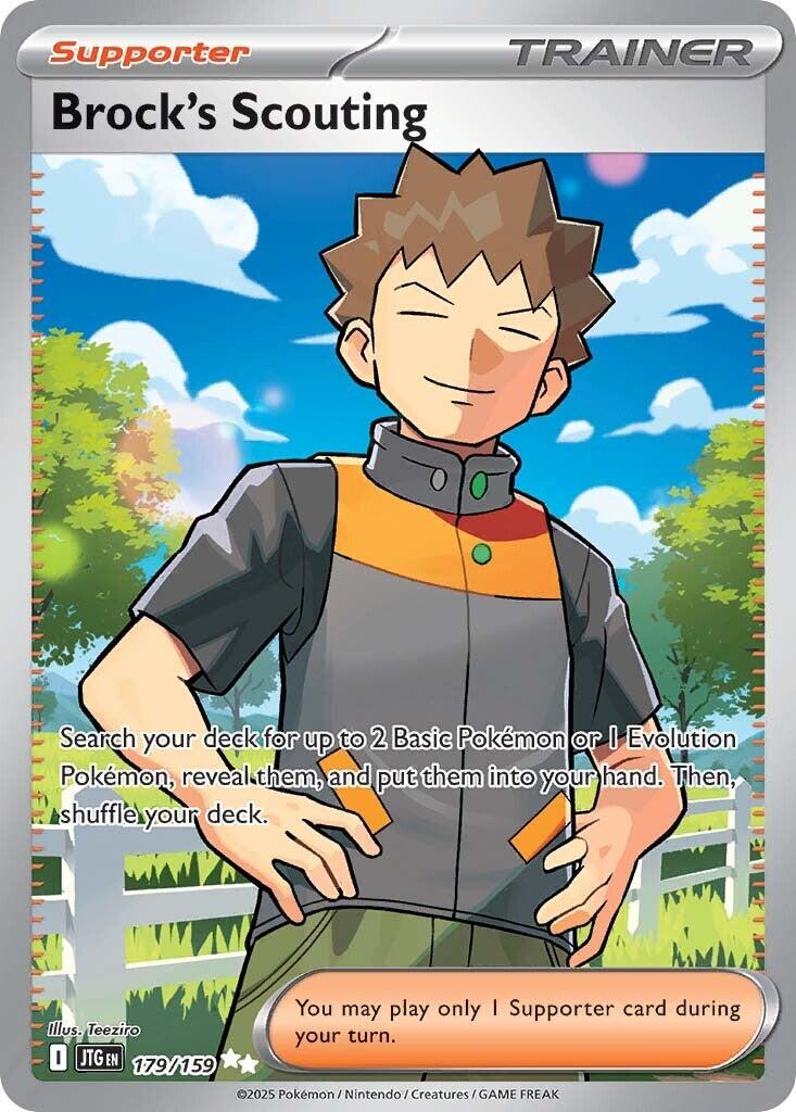 Brock's Scouting (179/159) [Scarlet & Violet: Journey Together] | GnG Games