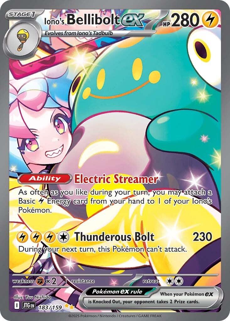 Iono's Bellibolt ex (183/159) [Scarlet & Violet: Journey Together] | GnG Games